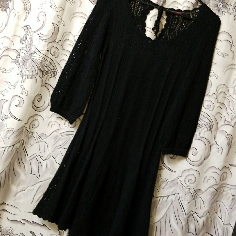 Crochet Betsy Johnson dress